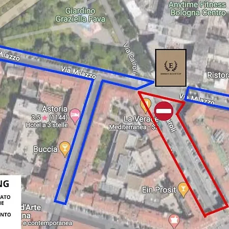 Apartmán Via Indipendenza - Attico Di Lusso Con Piscina Boloňa